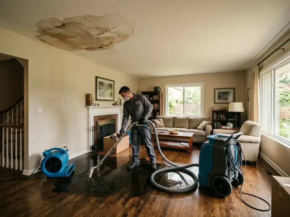 attic-pipe-burst-ceiling-drip-008 — frequently asked questions, Water Damage Restoration & Carpet Care in Mohnton, PA